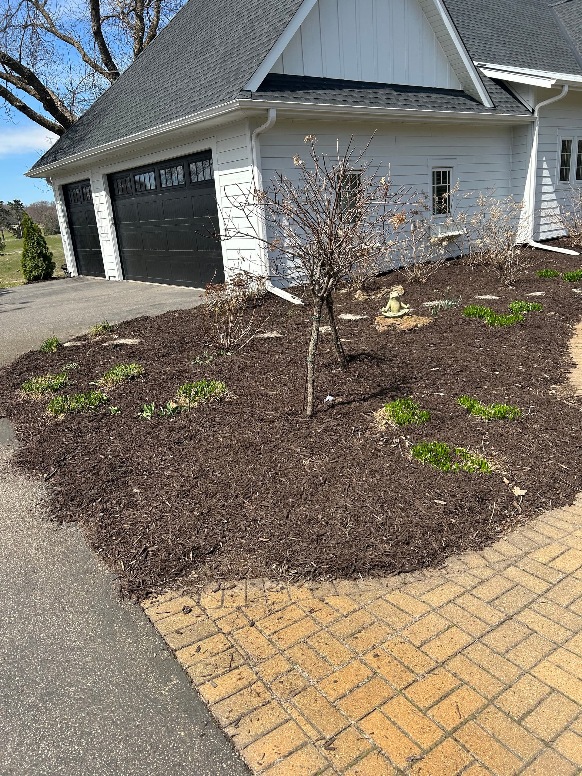 Gallery photos for Spring Garden Cleanup and Fresh Mulch Installation: Image #1