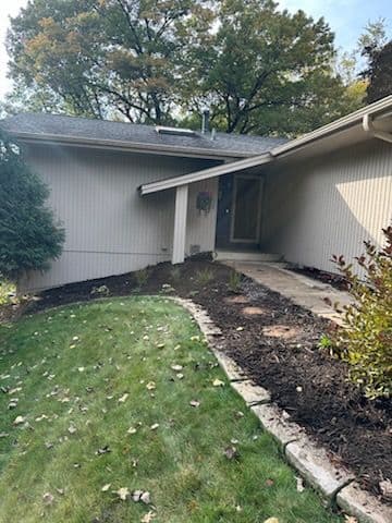 Pathway and Garden Bed Installation