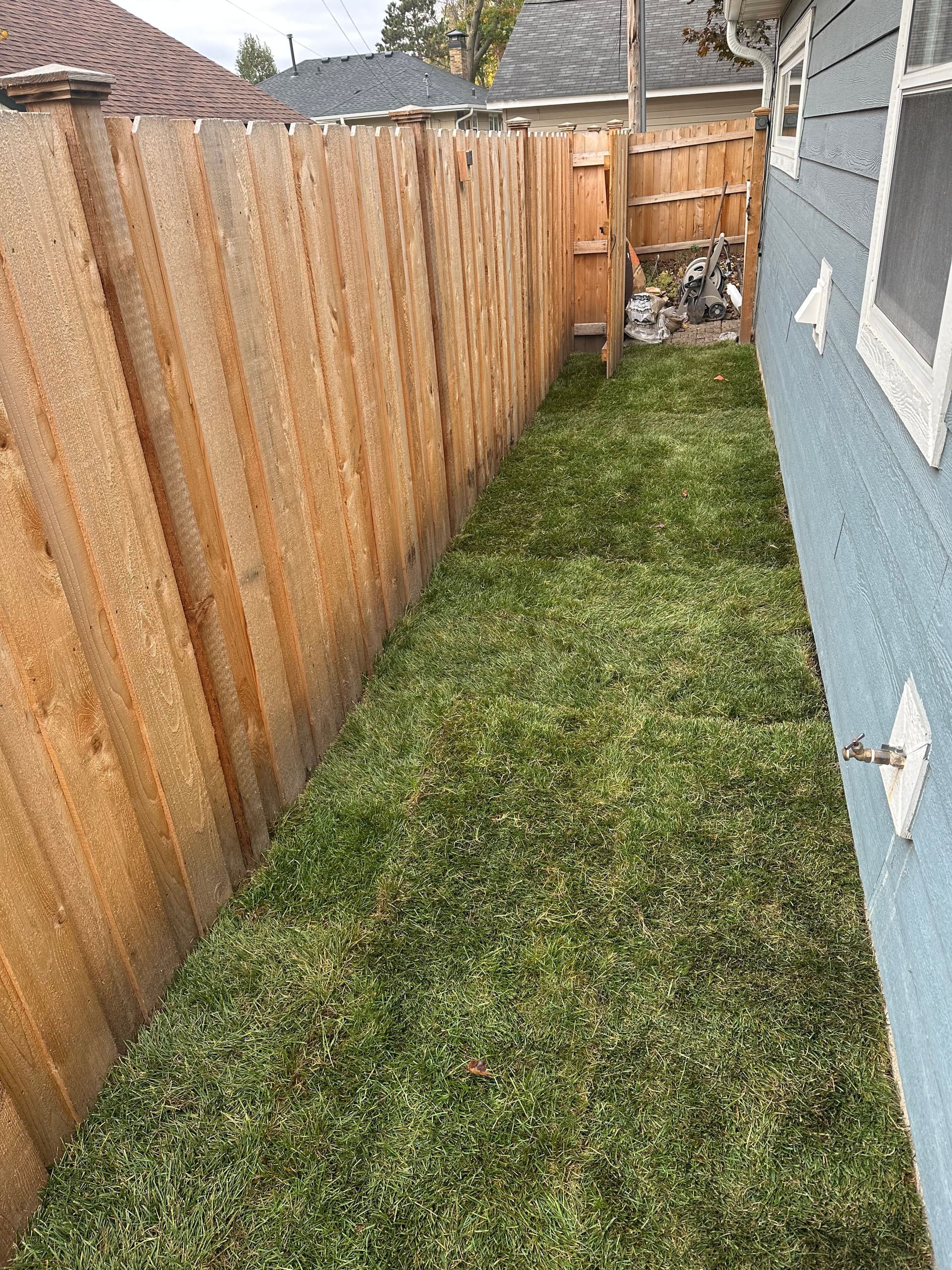 Gallery photos for Transforming a Weedy Side Yard into a Beautiful Stone Pathway: Image #5