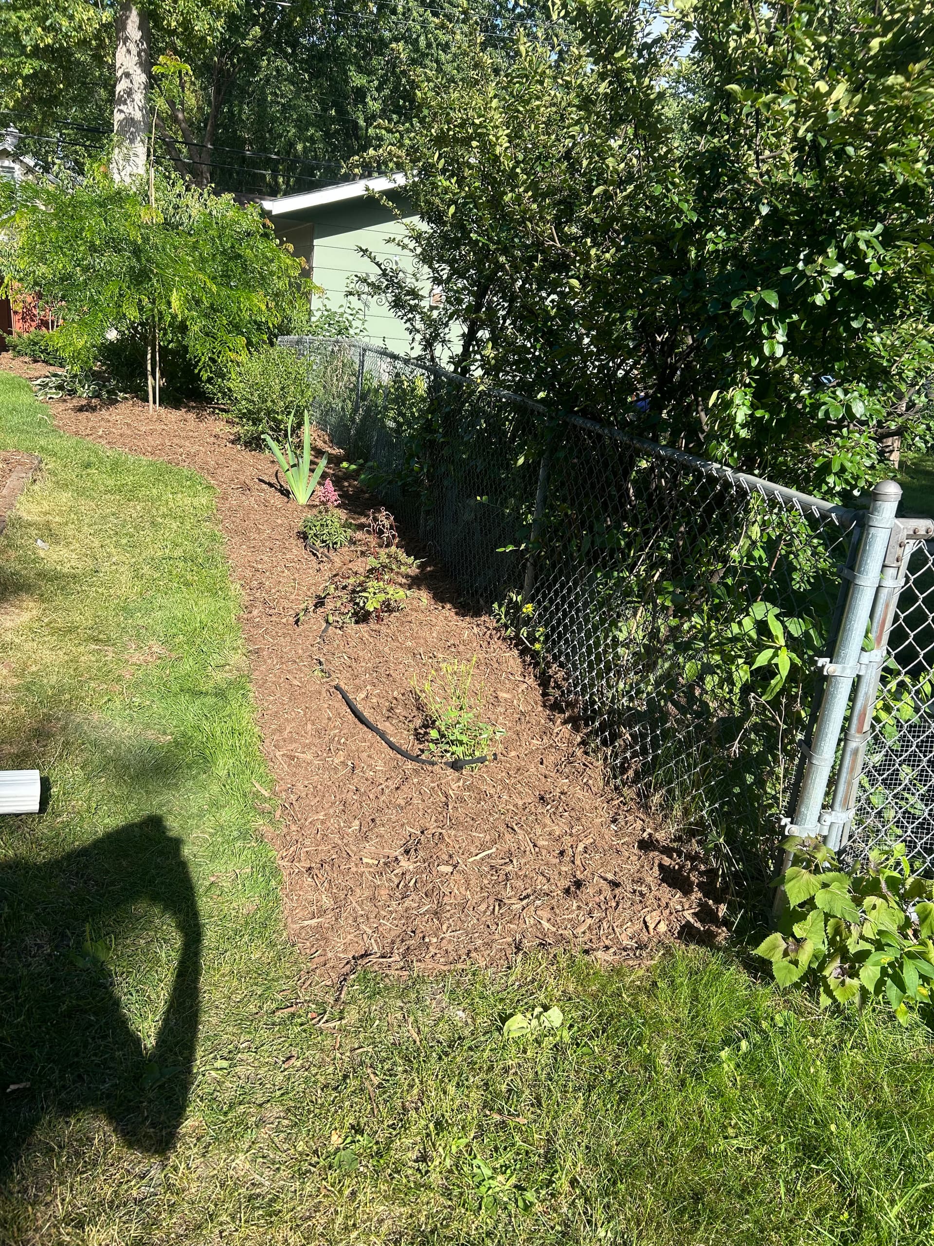 Gallery photos for Fresh Mulch and Clean Beds Around the Whole House: Image #9