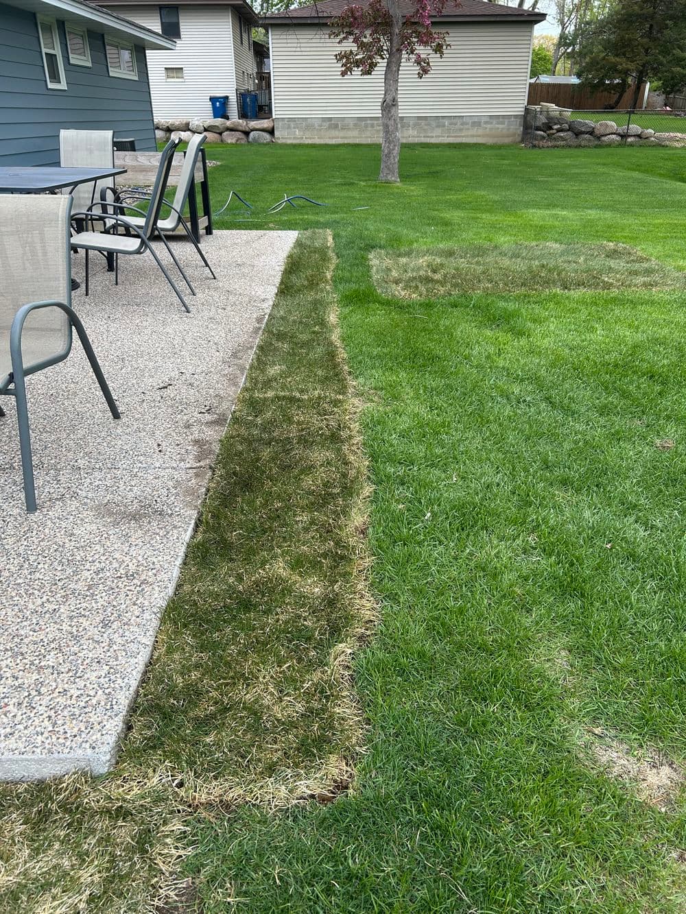 Gallery photos for Lawn Repair After Underground Line Work in Minneapolis: Image #2