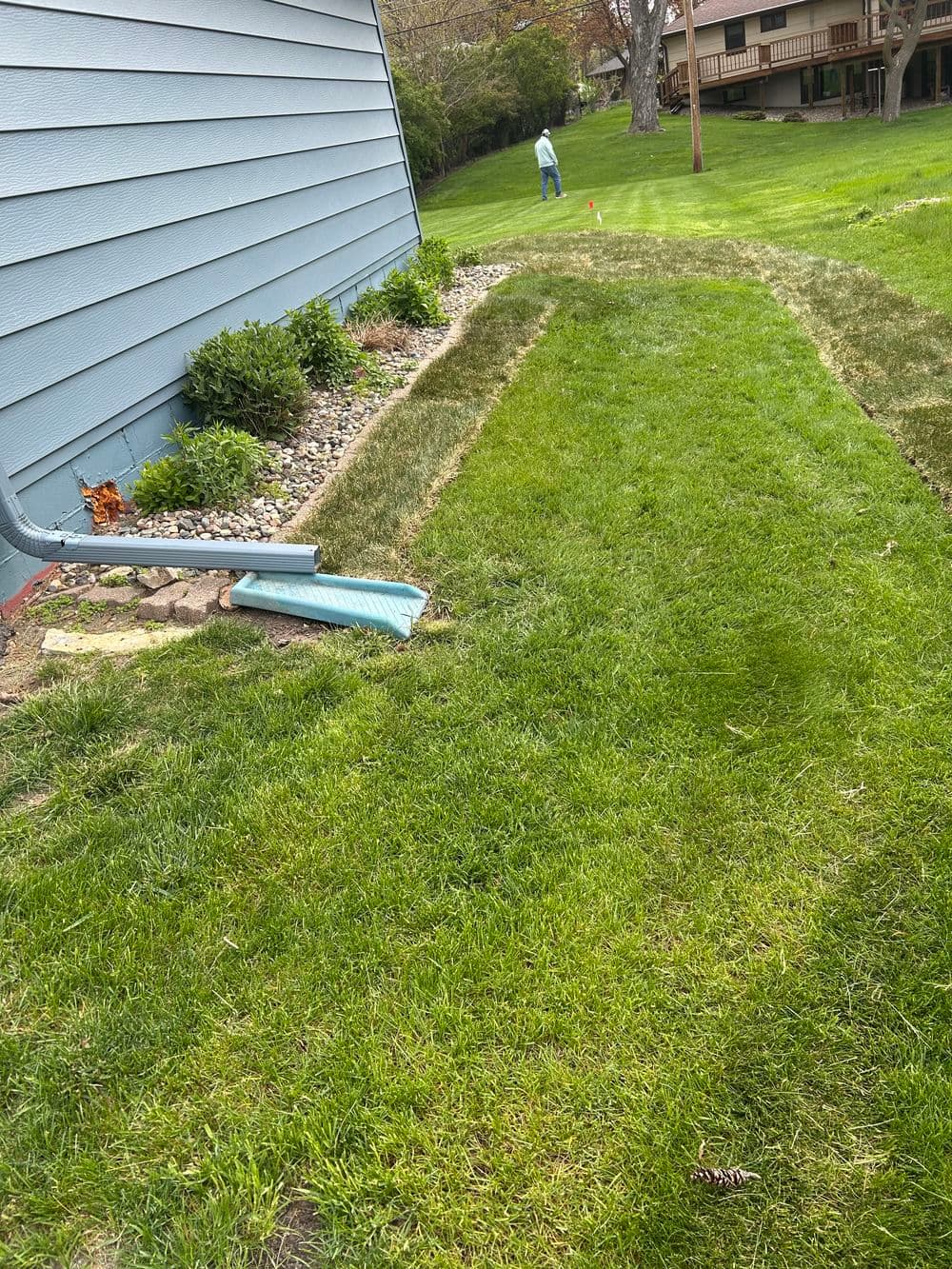 Gallery photos for Lawn Repair After Underground Line Work in Minneapolis: Image #3